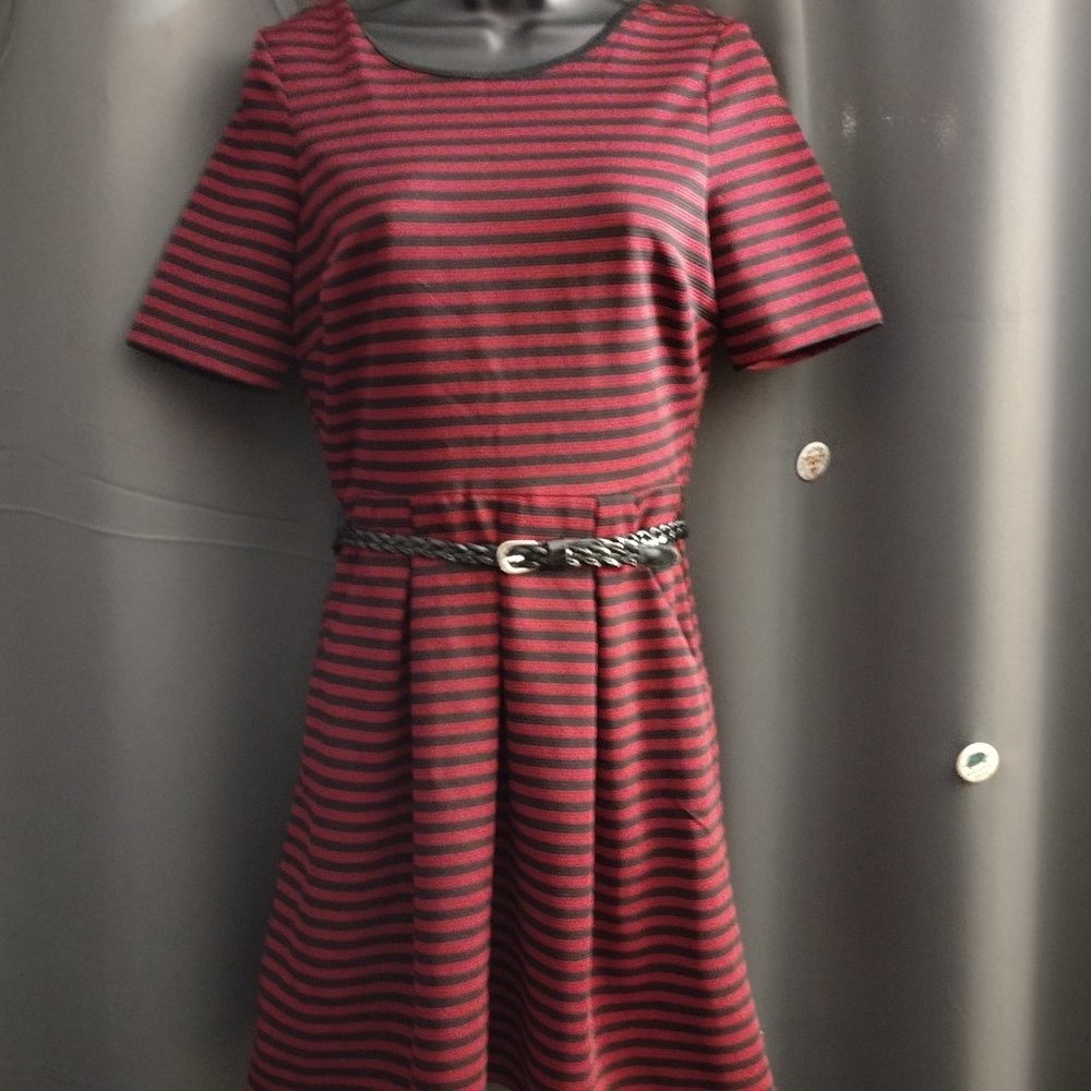 Speechless Striped Dress - Size M